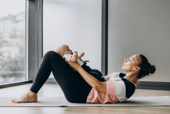 Как сбросить лишний вес после родов